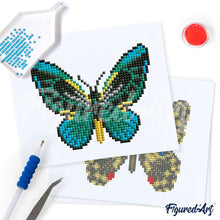 Load image into Gallery viewer, Gem Painting kit - Butterflies 2 series