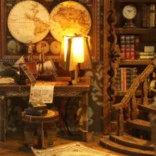 Load image into Gallery viewer, DIY Book Nook Kit - Antique Library Room