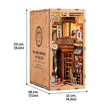 Load image into Gallery viewer, DIY Book Nook Kit - The alley waiting for the cat