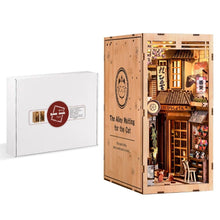Load image into Gallery viewer, DIY Book Nook Kit - The alley waiting for the cat