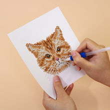 Load image into Gallery viewer, Mini Diamond Painting 15x20cm (4 pieces) - Feline Friends