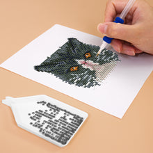 Load image into Gallery viewer, Mini Diamond Painting 15x20cm (4 pieces) - Feline Friends
