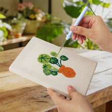 Load image into Gallery viewer, Punch Needle Kits (4 pieces) with frames - Botanical Vibes
