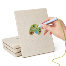 Load image into Gallery viewer, Punch Needle Kits (4 pieces) with frames - Drawing Essentials