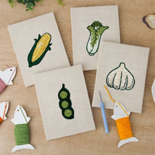 Load image into Gallery viewer, Punch Needle Kits (4 pieces) with frames - Garden Picks