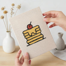 Load image into Gallery viewer, Punch Needle Kits (4 pieces) with frames - Dessert Lover 2