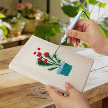 Load image into Gallery viewer, Punch Needle Kits (4 pieces) with frames - Home Garden Vibes