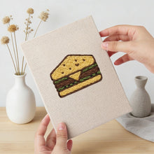 Load image into Gallery viewer, Punch Needle Kits (4 pieces) with frames - Foodie Fun Collection