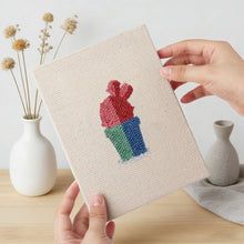 Load image into Gallery viewer, Punch Needle Kits (4 pieces) with frames - Mini Indoor Garden 1