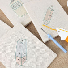 Load image into Gallery viewer, Punch Needle Kits (4 pieces) with frames - Art and Craft Collection