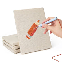 Load image into Gallery viewer, Punch Needle Kits (4 pieces) with frames - Art and Craft Collection