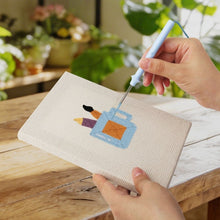 Load image into Gallery viewer, Punch Needle Kits (4 pieces) with frames - Craft Desk Icons