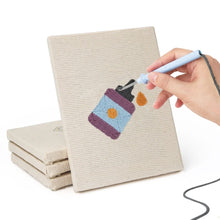 Load image into Gallery viewer, Punch Needle Kits (4 pieces) with frames - Craft Desk Icons
