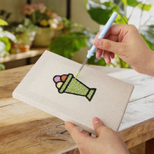 Load image into Gallery viewer, Punch Needle Kits (4 pieces) with frames - Yummy Moments