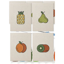 Load image into Gallery viewer, Punch Needle Kits (4 pieces) with frames - Fruit Fiesta 1 Figured'Art