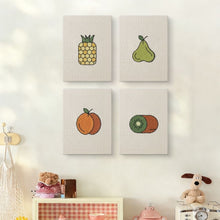 Load image into Gallery viewer, Punch Needle Kits (4 pieces) with frames - Fruit Fiesta 1
