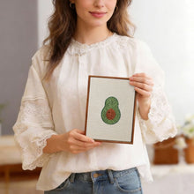 Load image into Gallery viewer, Punch Needle Kits (4 pieces) with frames - Fruit Fiesta 2