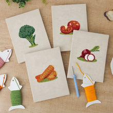 Load image into Gallery viewer, Punch Needle Kits (4 pieces) with frames - Fresh and Crunchy