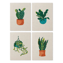 Load image into Gallery viewer, Punch Needle Kits (4 pieces) with frames - Houseplant Haven Figured'Art