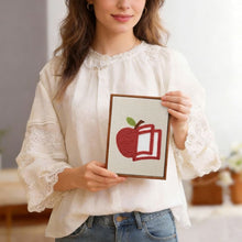 Load image into Gallery viewer, Punch Needle Kits (4 pieces) with frames - Study Time