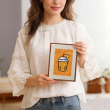 Load image into Gallery viewer, Punch Needle Kits (4 pieces) with frames - Tasty Meal