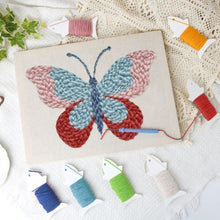 Load image into Gallery viewer, Punch Needle Kit with frame - Spring Wings