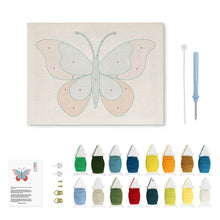 Load image into Gallery viewer, Punch Needle Kit with frame - Spring Wings