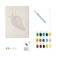 Load image into Gallery viewer, Punch Needle Kit with frame - Sweet Plum