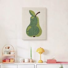 Load image into Gallery viewer, Punch Needle Kit with frame - Fresh Pear