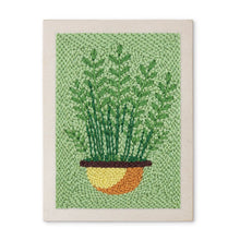 Load image into Gallery viewer, Punch Needle Kit with frame - Potted Ferns Figured'Art