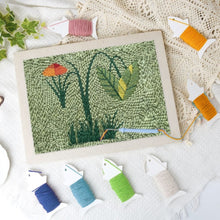 Load image into Gallery viewer, Punch Needle Kit with frame - Wild Meadow