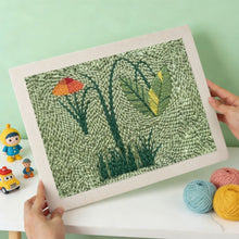 Load image into Gallery viewer, Punch Needle Kit with frame - Wild Meadow