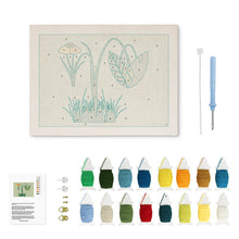Load image into Gallery viewer, Punch Needle Kit with frame - Wild Meadow