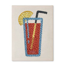 Load image into Gallery viewer, Punch Needle Kit with frame - Citrus Cooler Figured'Art