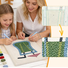 Load image into Gallery viewer, Punch Needle Kit with frame - Exotic Sip