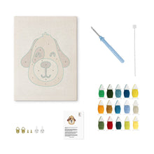 Load image into Gallery viewer, Punch Needle Kit with frame - Smiley Dog