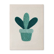 Load image into Gallery viewer, Punch Needle Kit with frame - Succulent Smile Figured'Art