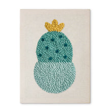 Load image into Gallery viewer, Punch Needle Kit with frame - Tiny Cactus Joy Figured'Art