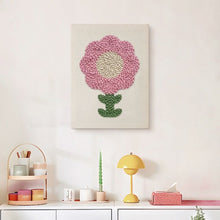 Load image into Gallery viewer, Punch Needle Kit with frame - Pink Petals