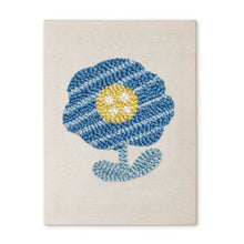 Load image into Gallery viewer, Punch Needle Kit with frame - Blue Blossom Figured'Art