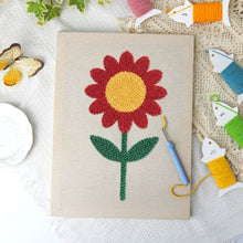 Load image into Gallery viewer, Punch Needle Kit with frame - Radiant Flower