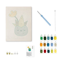 Load image into Gallery viewer, Punch Needle Kit with frame - Happy Succulent
