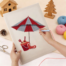 Load image into Gallery viewer, Punch Needle Kit with frame - Summer Vibes