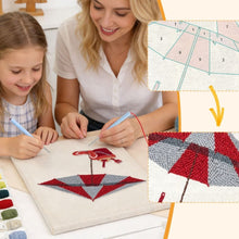 Load image into Gallery viewer, Punch Needle Kit with frame - Summer Vibes