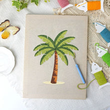 Load image into Gallery viewer, Punch Needle Kit with frame - Palm Paradise