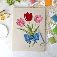 Load image into Gallery viewer, Punch Needle Kit with frame - Flower Basket