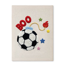 Load image into Gallery viewer, Punch Needle Kit with frame - Soccer Stars Figured'Art