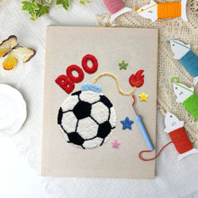 Load image into Gallery viewer, Punch Needle Kit with frame - Soccer Stars