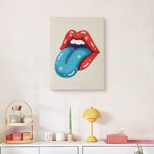 Load image into Gallery viewer, Punch Needle Kit with frame - Cosmic Kiss
