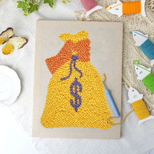 Load image into Gallery viewer, Punch Needle Kit with frame - Golden Fortune